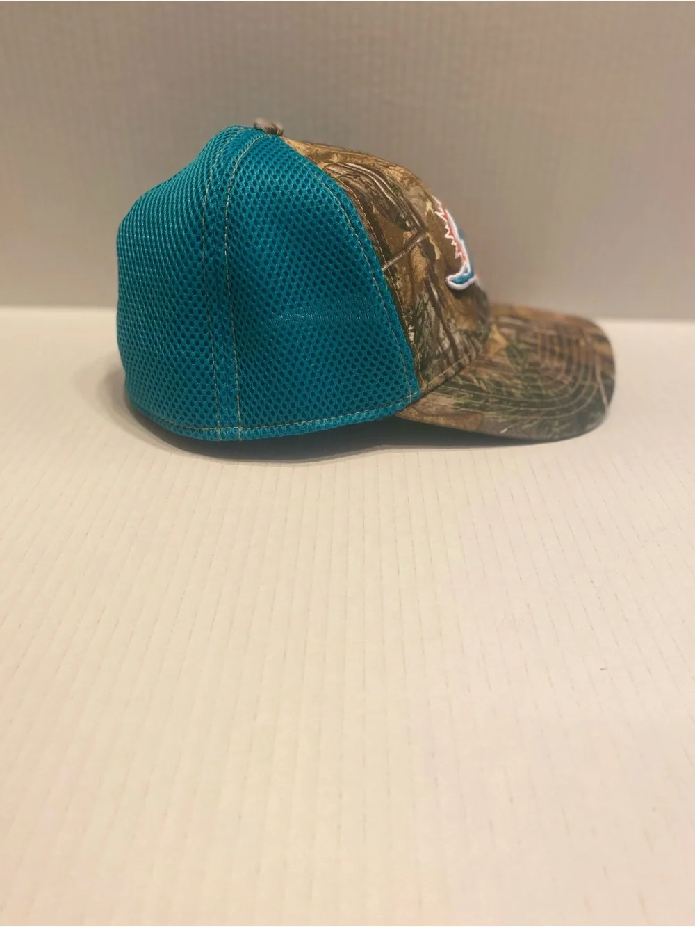Miami Dolphins Camouflage fitted Hat - Teal Accents